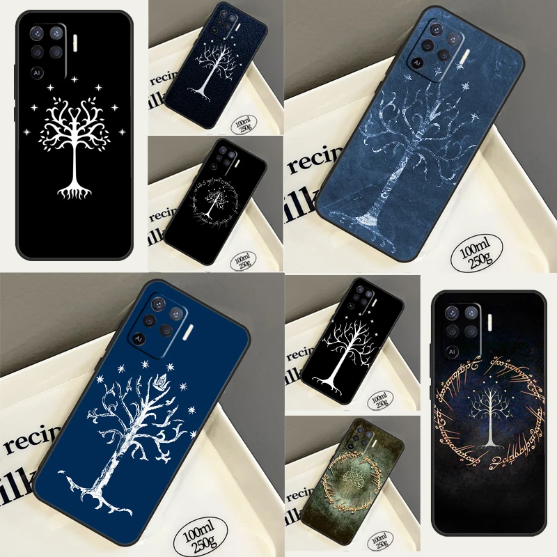 White Tree Of Gondor Case For OPPO A52 A72 A5 A9 A31 A53 A15 A16 A17 A54 A74 A94 A76 A96 A54S A57S A53S Cover