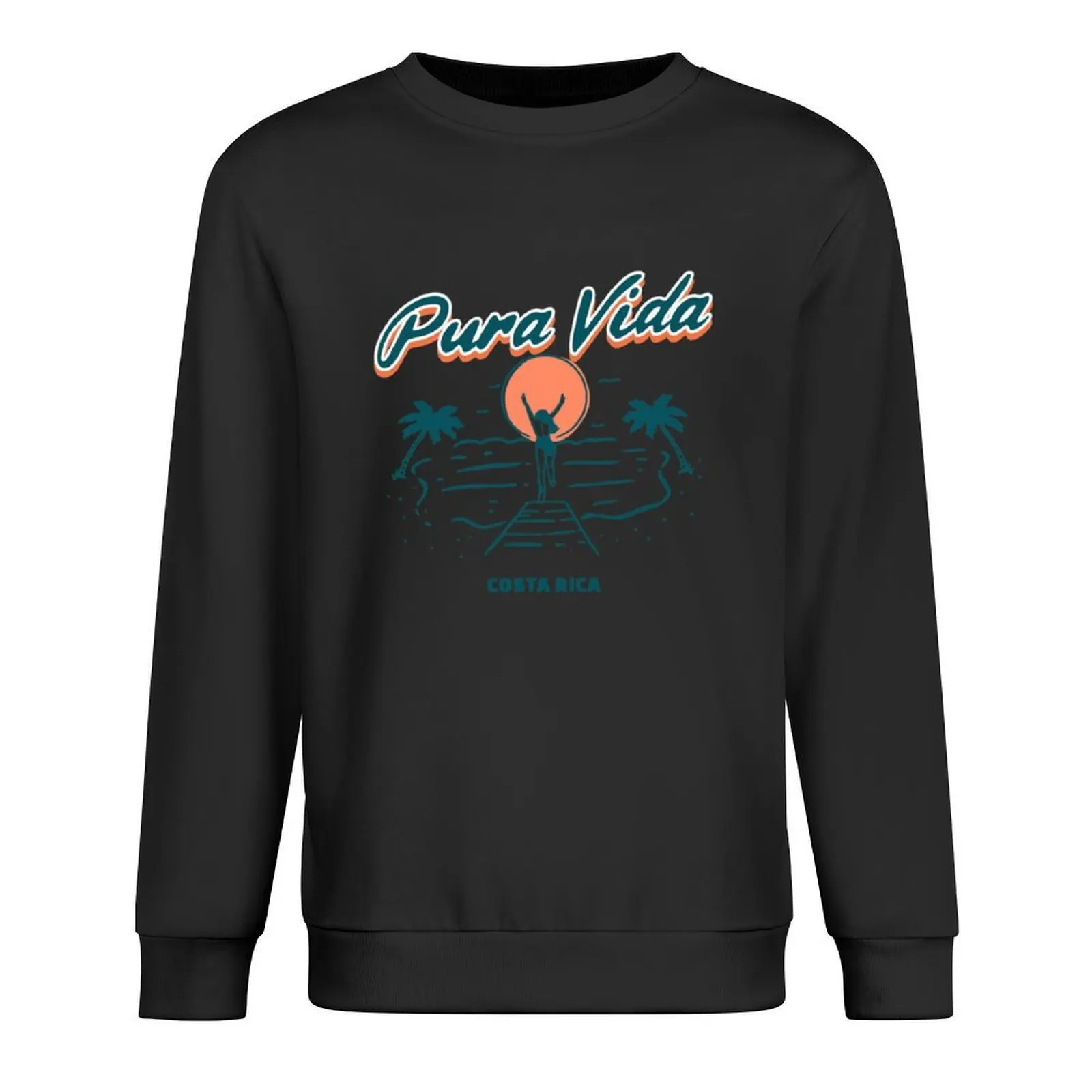 

Pura Vida Vintage Pullover mens clothes men's clothing mens designer clothes japanese style anime sweatshirt