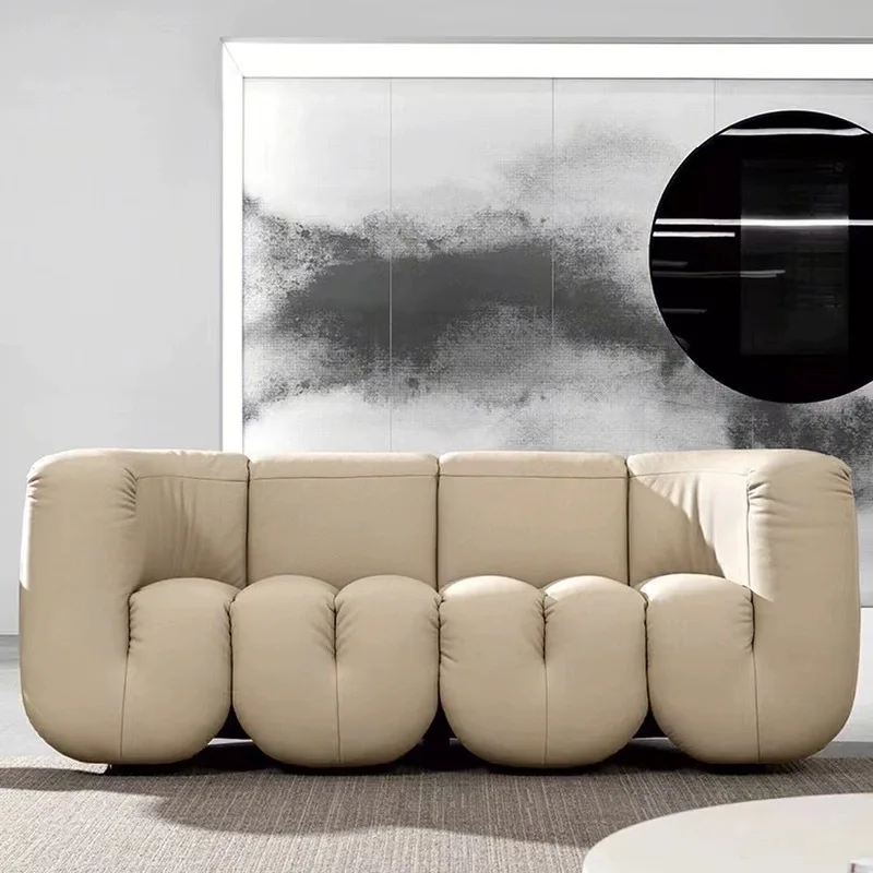 Nordic minimalistischen welle modul faust sofa kleine wohnung designer kreative einzigen freizeit stuhl Internet promi stoff