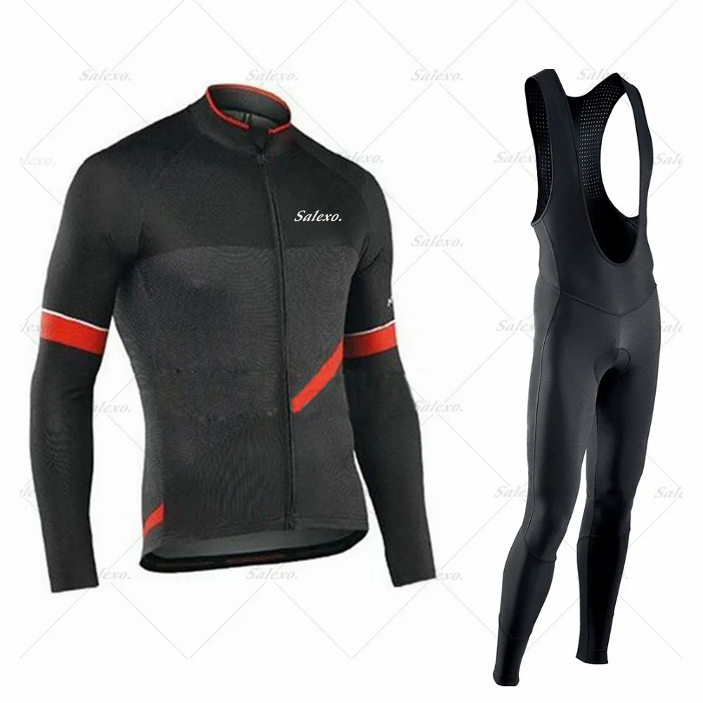 Ropa de Ciclismo transpirable para Hombre, Jersey de Ciclismo de manga larga, traje de bicicleta de montaña, mallot, primavera y otoño, 2026