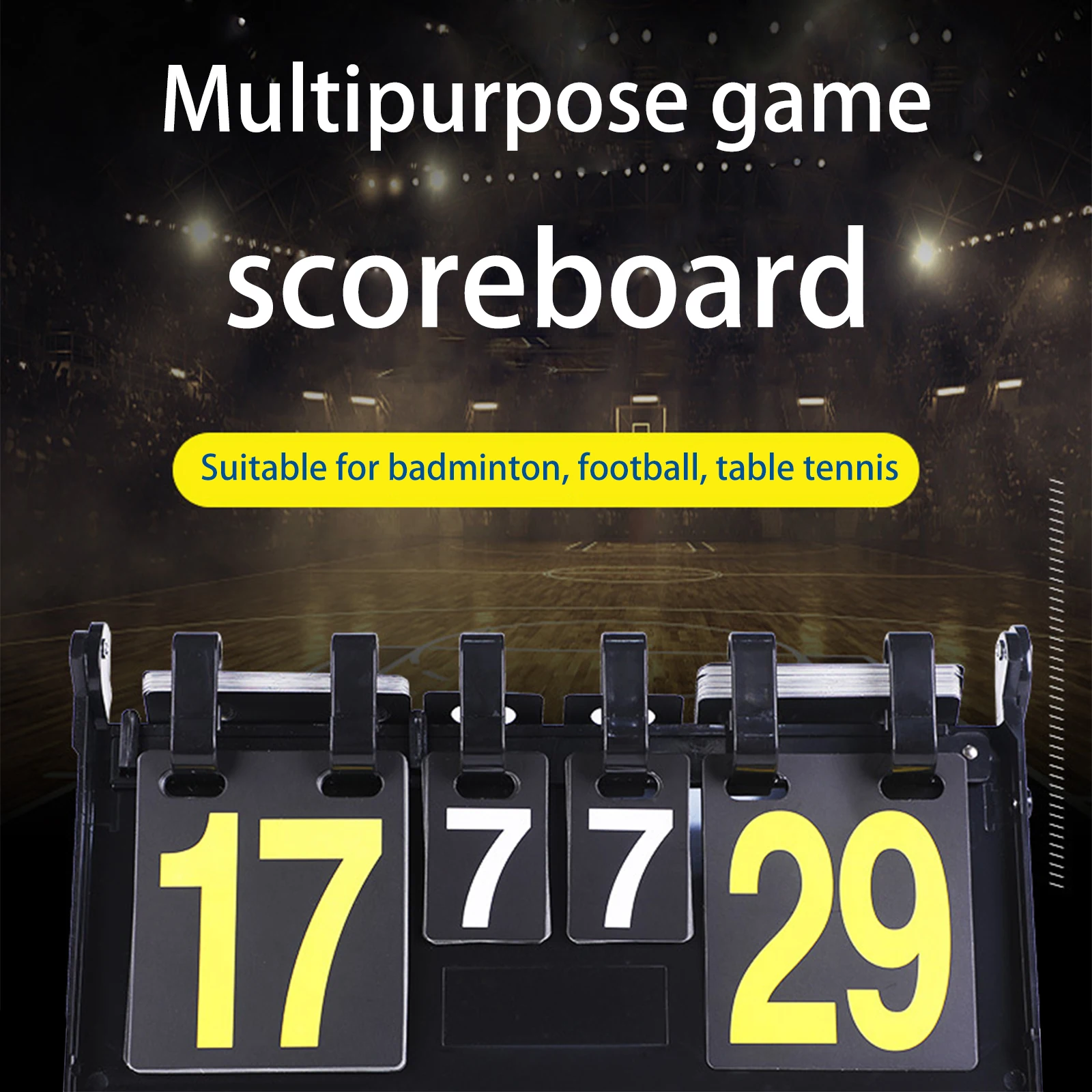 Tafel Digitale 4-Digit Score Board Sport Scorebord Game-Specifieke Scorer Tafeltennis Volleybal Badminton Tennis Voetbal Scorer