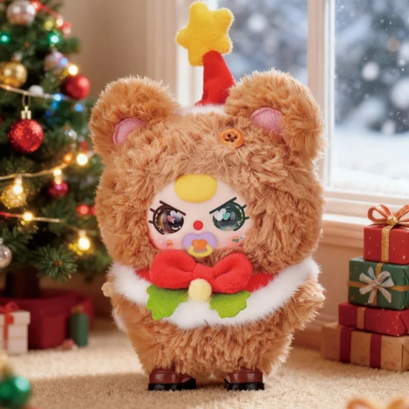 Echte 2025 baby drie kerst nieuwkomers blinde doos mysterieuze verrassingsdoos kamerdecoratie festival cadeau interessant speelgoed