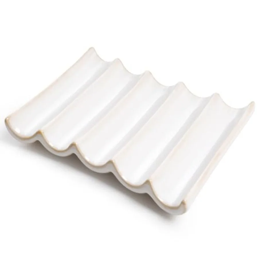 

Керамическая мыльница, держатель для мыла с самовыравнивающейся конструкцией, большой поддон для мыла для раковины Sr, столешница, ванная комната, кухня, белый цвет