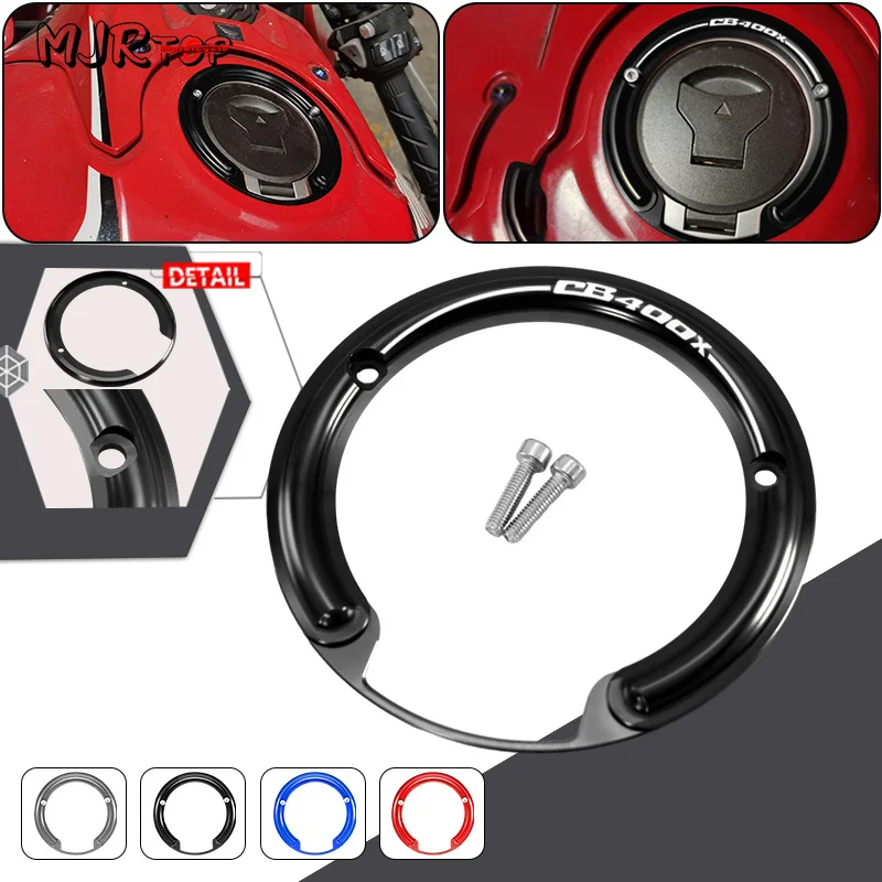 جديد اكسسوارات ل CB400X CB500X CB500F/ABS 2017-2023 دراجة نارية غطاء خزان الوقود النفط غطاء حامي الزخرفية cb500x/400x