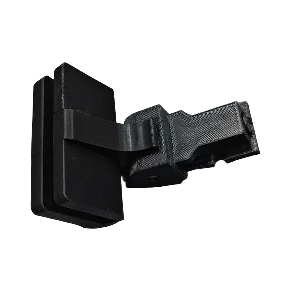 Black Dust Cover Hinges Set for Sony For PS-LX300H Turntable with Cleaning Brush Robust Plastic and Metal Construction