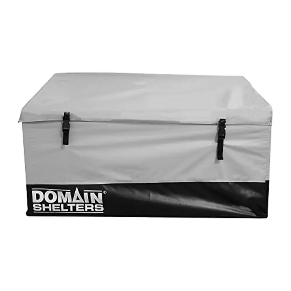 Outdoor Garden Storage Container Deck Box w/Removable Weather Bars & Durable Clip Buckles