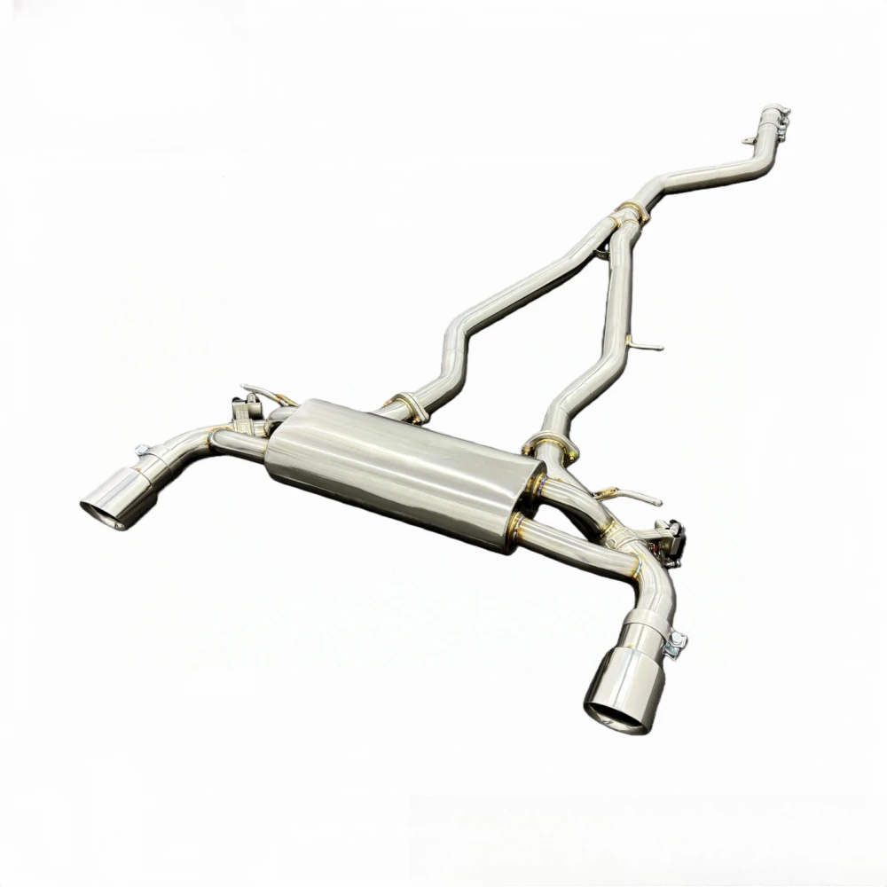 304 Stainless Steel Catback Valved Exhaust System for Toyota Supra A90 A91 3.0T - Enhanced Performance & Sound
