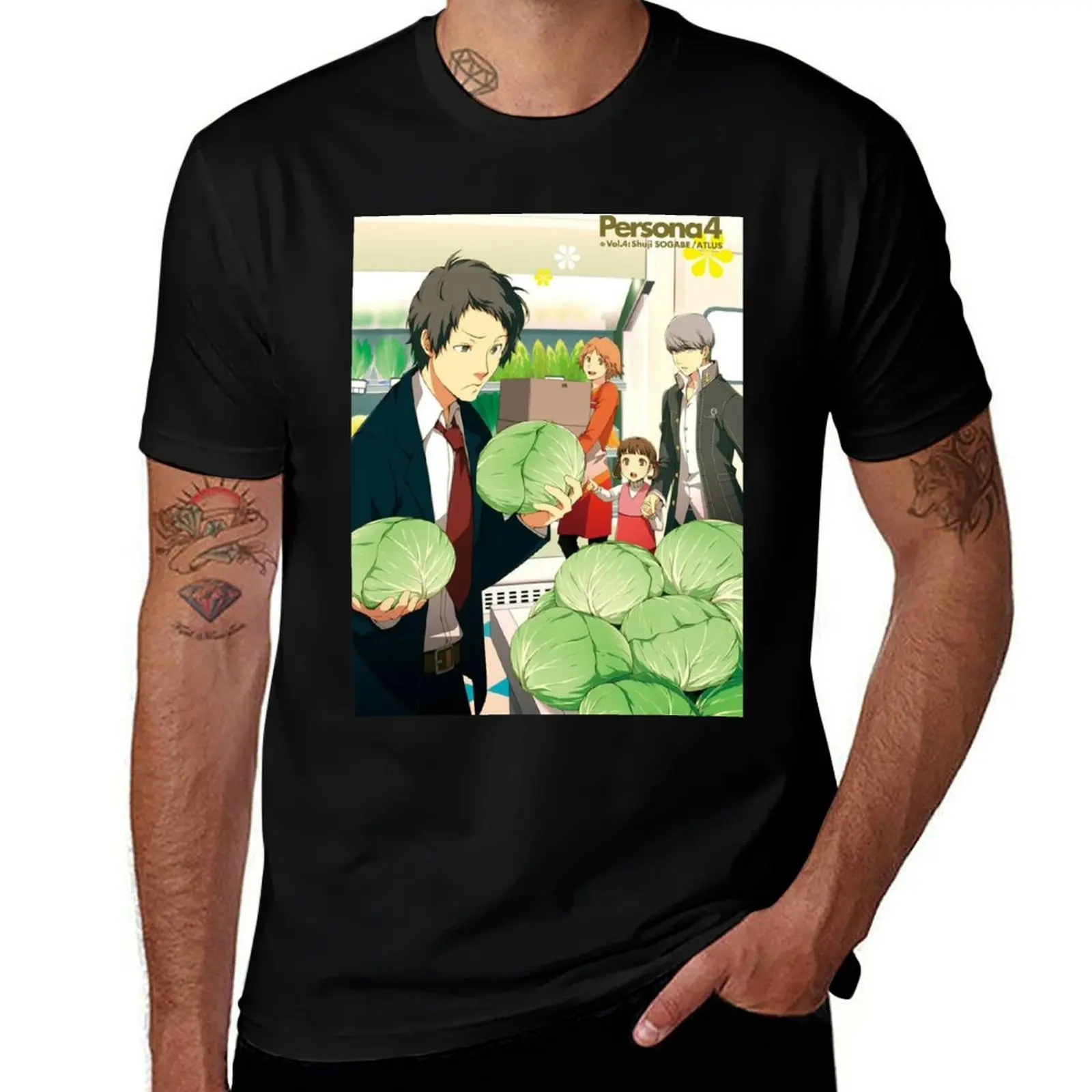 

Cabbage Check T-Shirt cotton t shirts man 100% t shirt for man 100 percent cotton t shirts for man graphic tees T-shirt