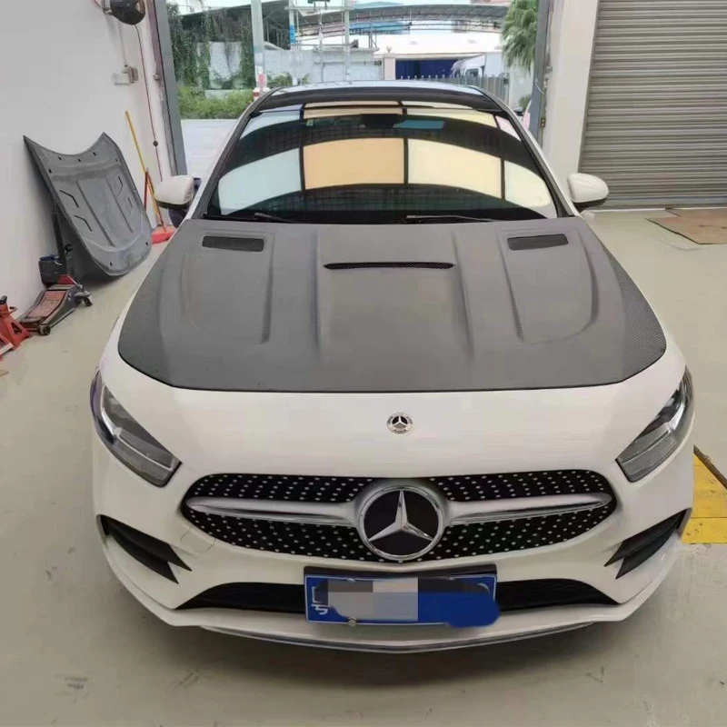 W177 W118 High quality  carbon fiber hood Class A  2019-2023 CLA  2020-2023