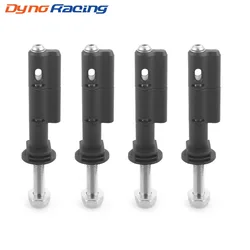 Mounting Pins for MaxTrax MKII Recovery/Traction Boards, Lockable Theftproof Safety Mounting Pins Set, 4 Pack