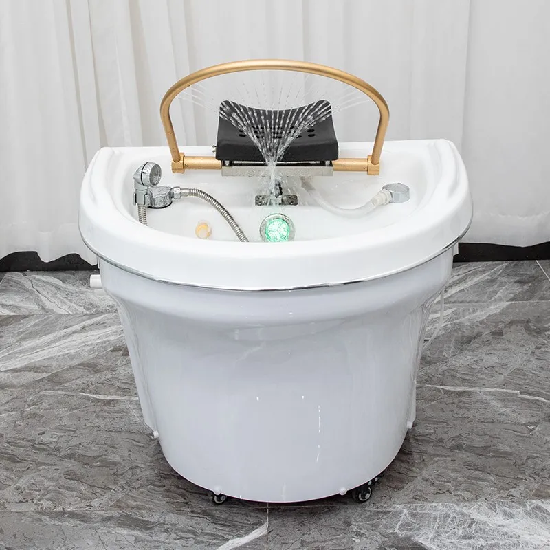 

Shampoo Chair Living Room Portable Japanese Water Hair Spa Armchairs Beauty Salon Basin Interior Sillas Peluqueria Chinese Wash