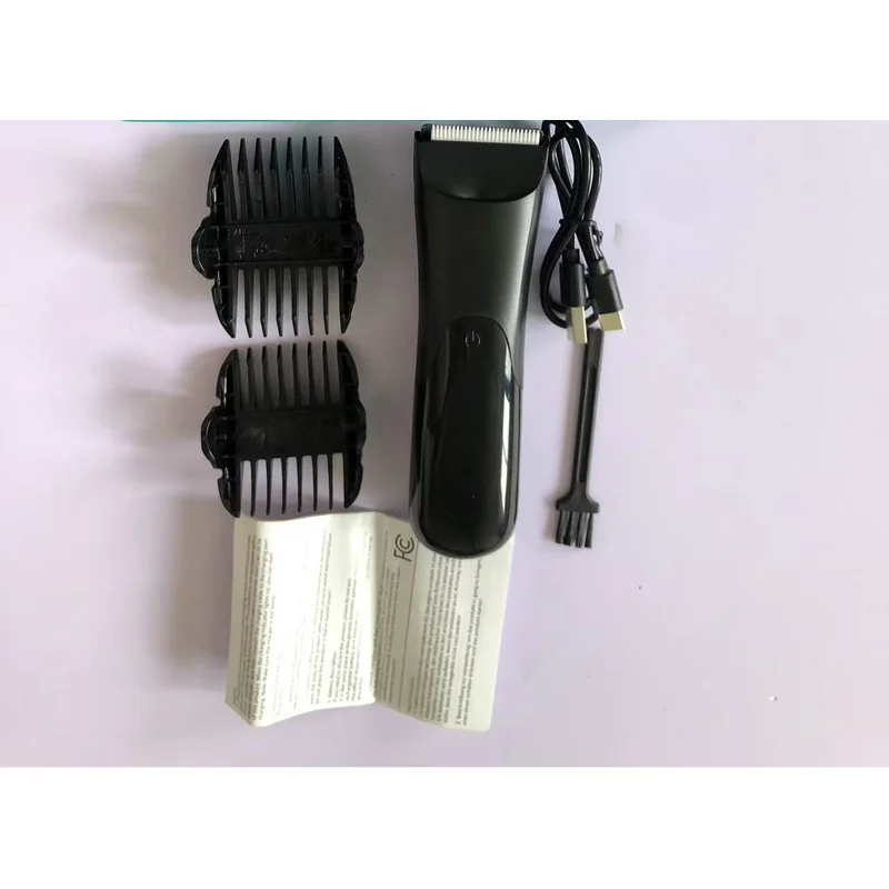 Men's Body Trimmer, Electric Shaver, Electric Inguinal and Hair Trimmer, Ceramic Blade Male Hygiene Shaver Trimmer, Full Body