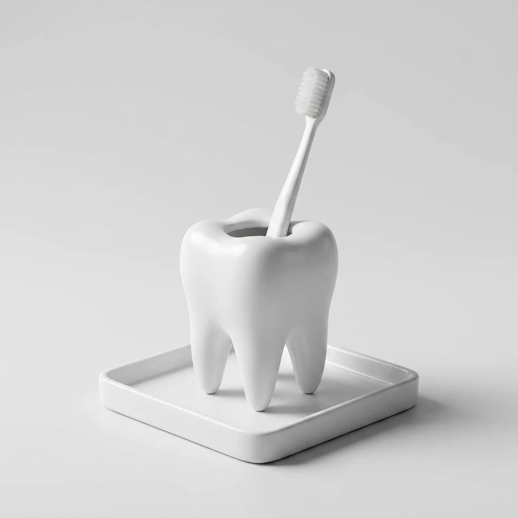 حامل فرشاة أسنان ثلاثي الأبعاد - مراجعة 3D Printing Tooth وسعره