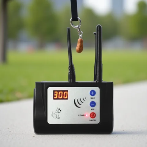 무선 전기 개 울타리 시스템 방수 훈련 개 목걸이 LED 디스플레이 애완 동물 안티 짖는 장치 충전식 수신기 무선 전기 개 울타리 시스템 방수 훈련 개 목걸이 LED 디스플레이 애완 동물 안티 짖는 장치 충전식 수신기