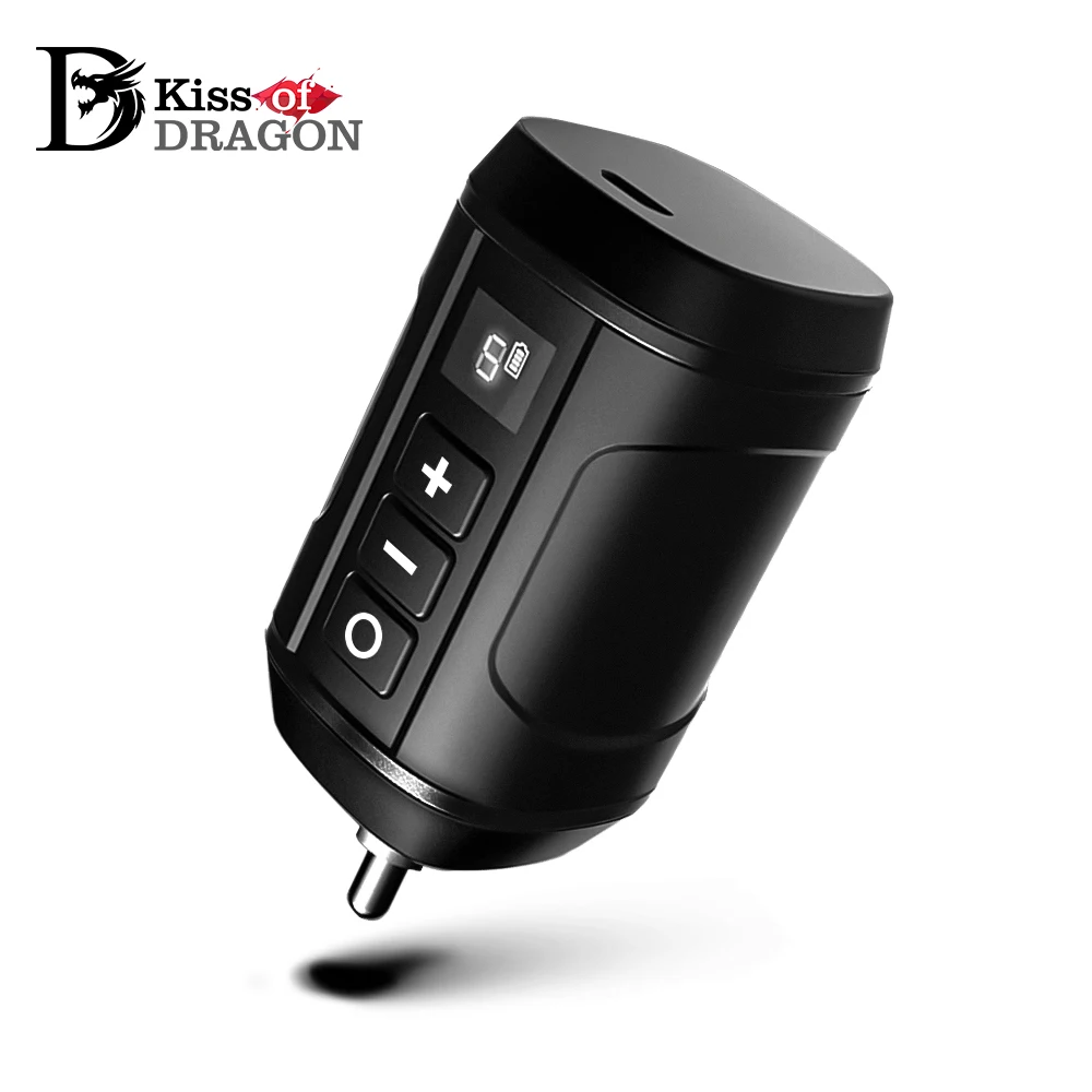 

Kiss of Dragon G3 Wireless Tattoo batterry Portable RCA DC Interface Power Supply Fast Chargering for Tattoo Machine