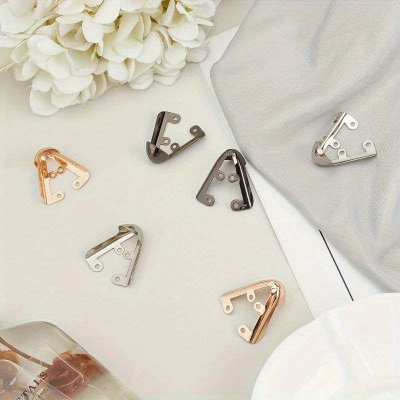 2 Stück langlebige Schutzkappen aus Metall für Schuhschuhe |   Anti-Kick-Dekorationsabdeckung für High Heels, drei Farben zur Auswahl