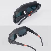 Anti-Glare Welding Glasses Dimming Solar Powered Automatic Darkening Goggles Anti-impact Eye Protection Solder Lenses for Welder