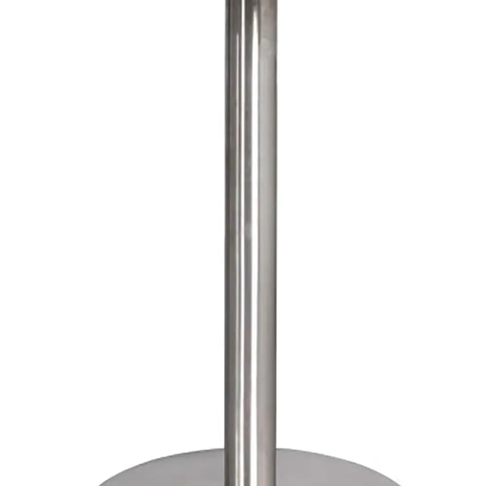 

Contemporary Stainless Steel Side Table, 50cm, Suitable for Living Areas, Dining Spaces, Cafes, and Balconies