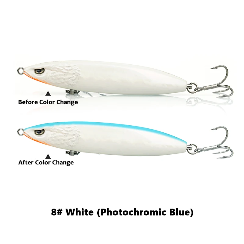 Fishant Dragon Hawk Sinking Pencil Dual-Sense kleurenaas |   Veranderingen in water en licht om baars, snoek, snoekbaarzen te jagen
