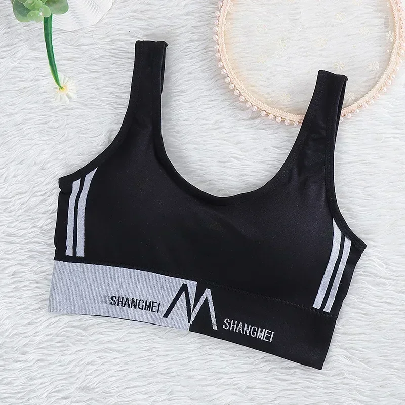 

Summer Women Comfortable Seamless Large U Sports Bra For Cup Running Yoga Gym Crop Top Women Push Up Sport Bra Top New