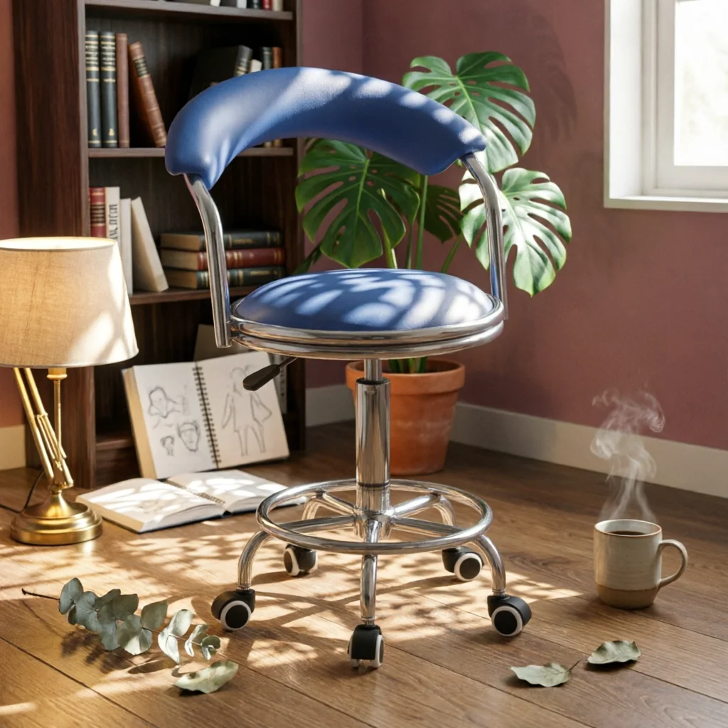 rolling-bar-stool-foot-circular-footrest-swivel-bar-stool-seating-furniture-upholstered-thick-seat-cushion