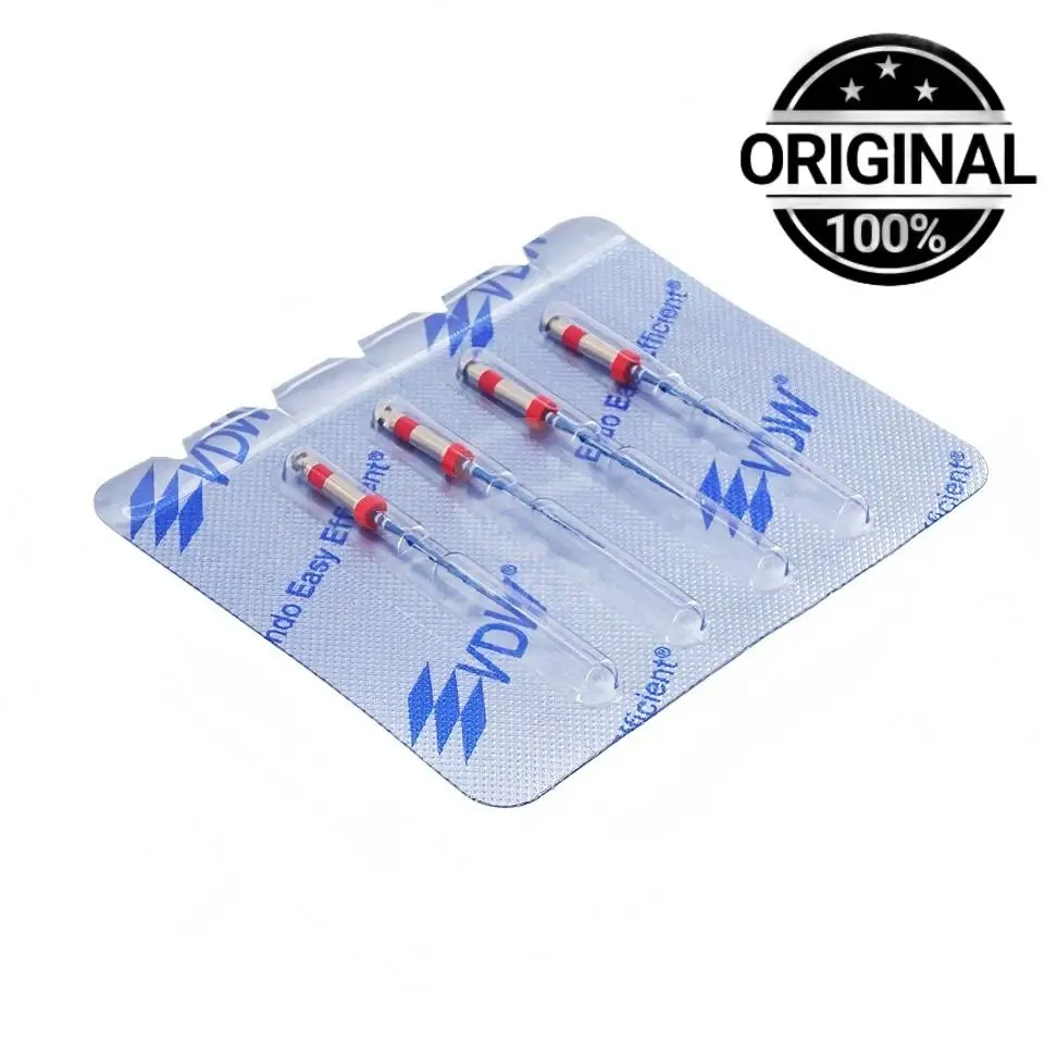 

VDW RECIPROC Blue Endodontic Reciprocating File NiTi Root Canal File for Root Canal Treatment Preparation Single File System