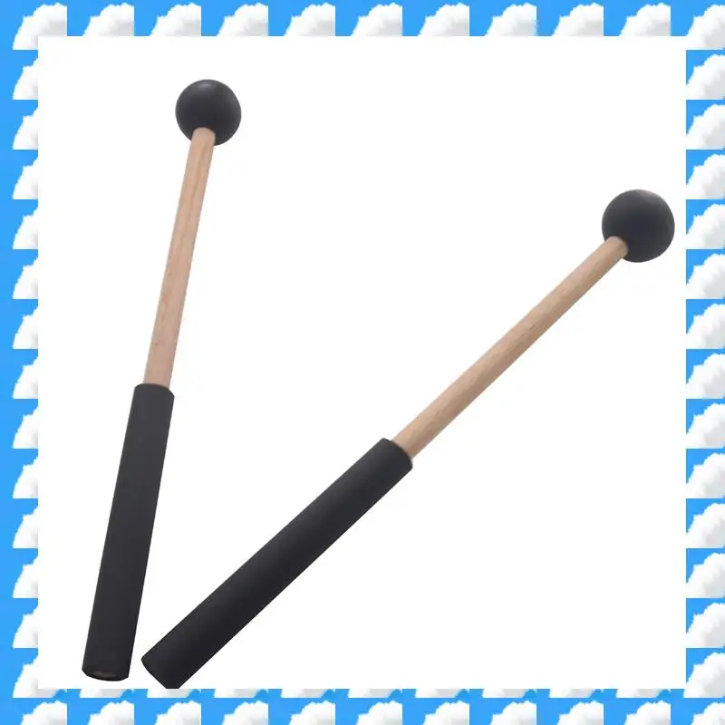 

ONGE 4 Pair Tongue Drum Mallets Soft Rubber Head Drum Mallets Sticks For Drums Tongue Drums And Keyboard Percussion