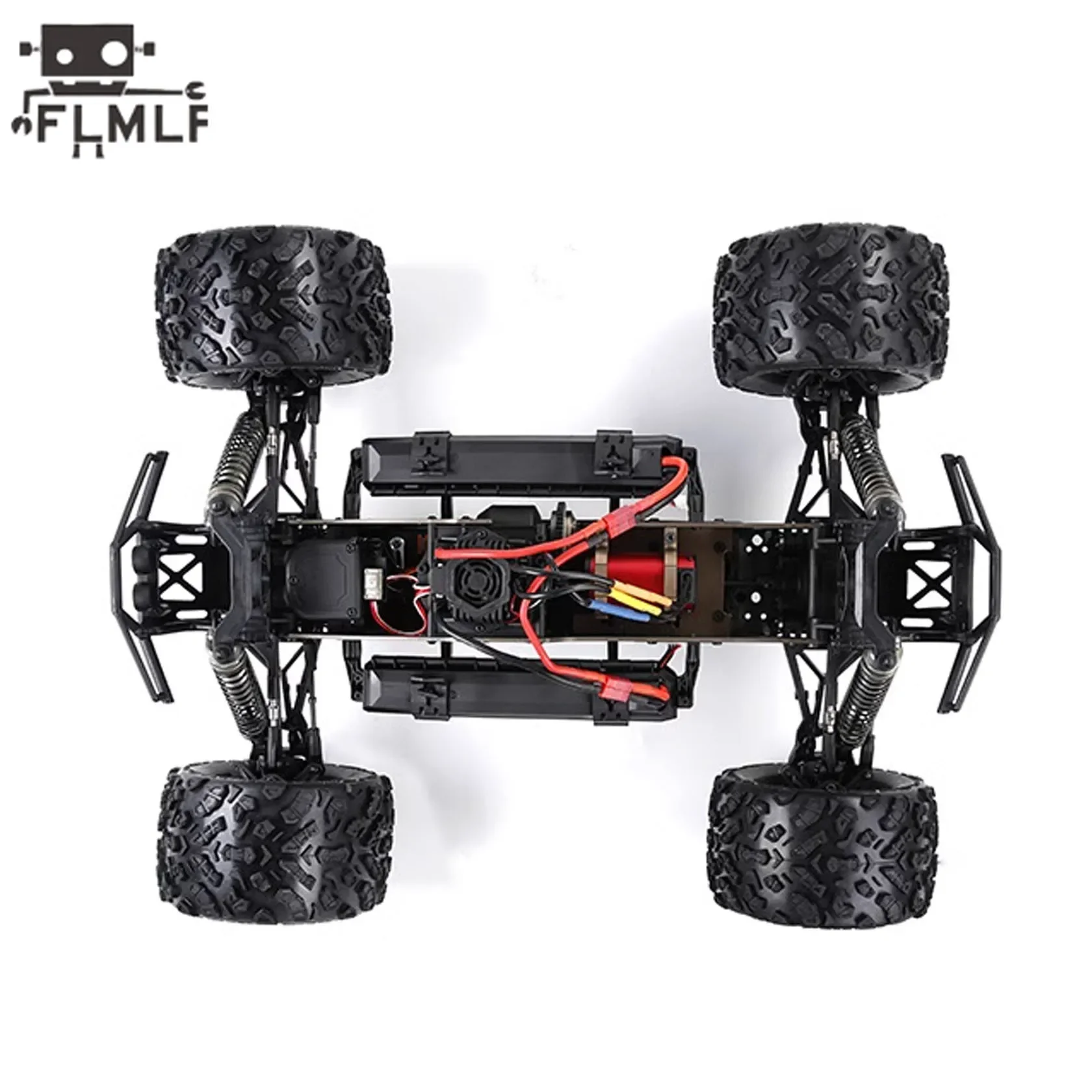 Conjunto de pneu knobby para carro rc, adequado para 1/8 hpi racing savage xl flux rovan torland monster, peças de caminhão sem escova