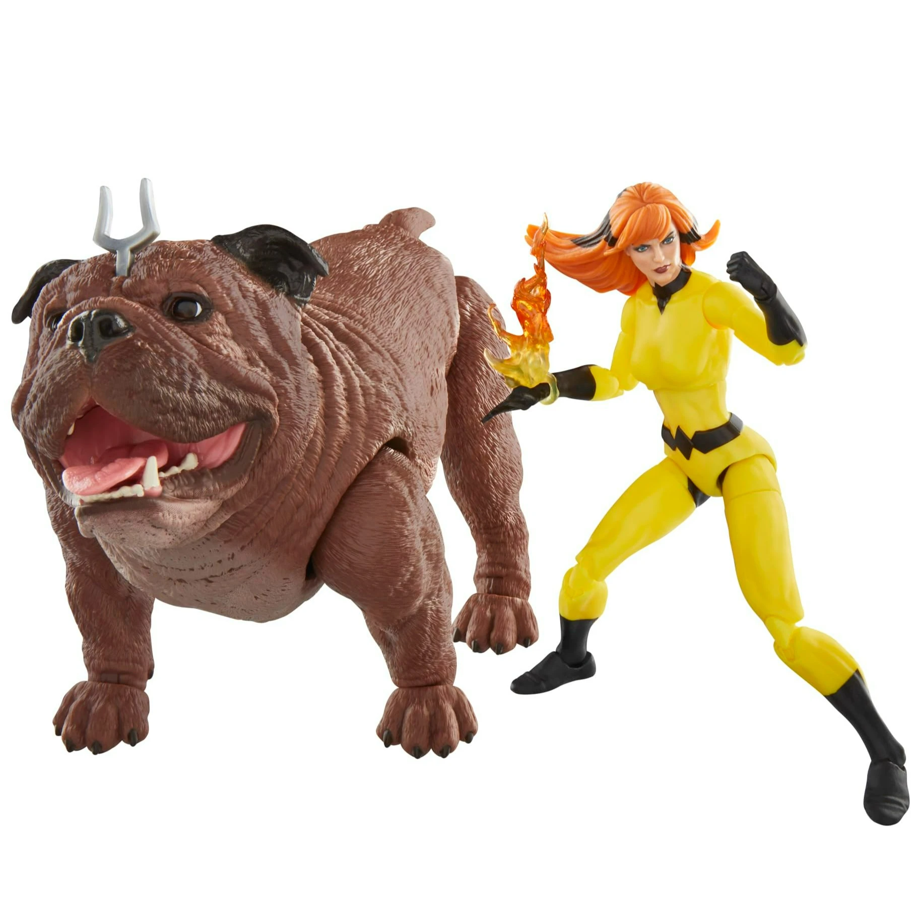 ハスブロ マーベルレジェンドシリーズ クリスタルとロックジョー、デラックスコミックコレクタブル6インチアクションフィギュア F9108