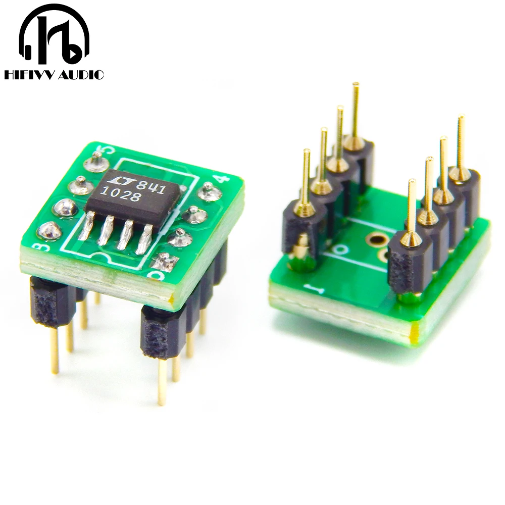 LT1028 OP AMP Single Channel DIP8 DIP-8 IC Chip For Audio Preamplifier Amplifiers DAC Chips With Gold-plated Conversion Board