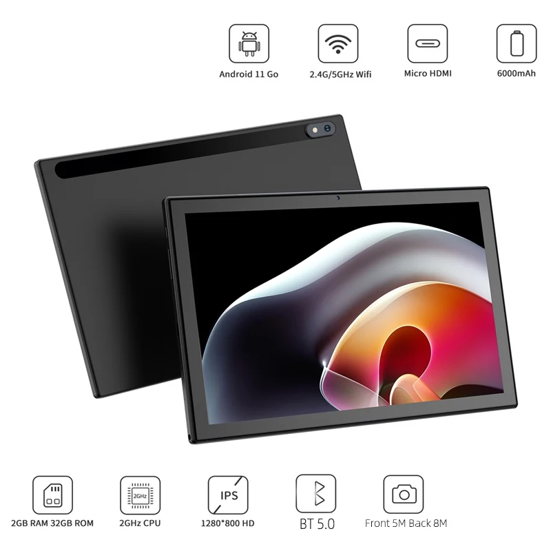 High Quality Android 13 Tablet Low Price Wifi 2gb Ram 32gb Rom Educational Children 10 Inch Learning Cheap Kid Android Tablet Pc