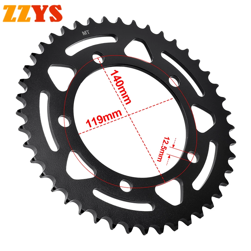 1pc 525 44T 45T 44 45 Tooth Motorcycle Rear Sprocket Gear Staring Wheel Cam For BMW Road M1000 RR M1000RR 2021 2022 M 1000 RR