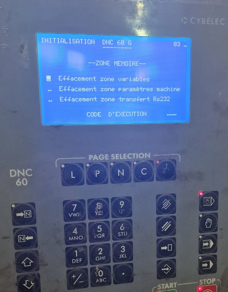 Imagem -05 - Exposições Lcd para Dnc60 V-dnc63-pc Painel Lcd para o Reparo do Painel da Operação de Cybelec A-ocp2412803c