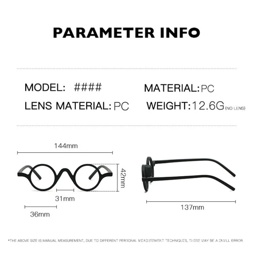 Imagen 2 del producto 2025 Nuevas gafas de lectura retro wo anti luz azul para mujeres y hombres, gafas para presbicia de alta definición con montura redonda retro