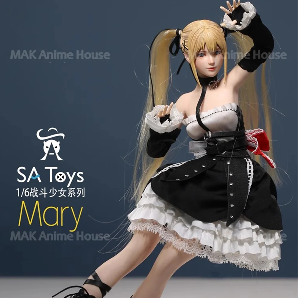 

In Stock SA Toys M001 1/6 Combat Girl Mary Action Figure 12'' TBL S44 Female Soldier Figure Full Set Collectible Model Toy Body