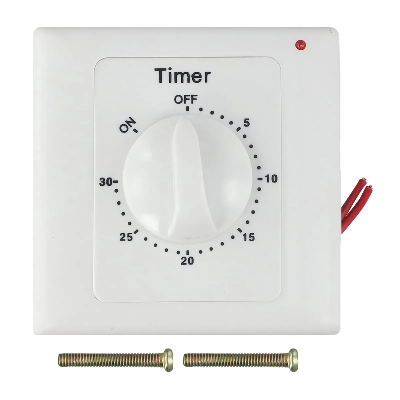 Electronic Timer Countdown Timer LED Indicator Mechanical And Electronic Multi-purpose Precise Time Control Easy Installation