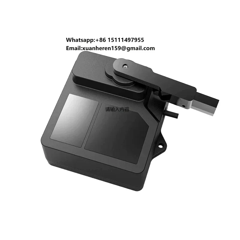 Material Level Detection Lidar Powder Grain Silo Volume Sensor TOF Technology Self-Cleaning RS485 Interface 0.1m-25m Range 6cm