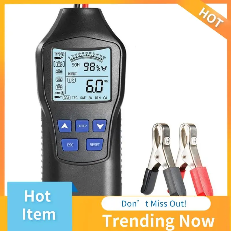 

BBNV-12V 24V тестер автомобильного аккумулятора Automotiva Comprobador De Baterias монитор диагностический для транспортных средств инструменты аксессуары 1 шт.