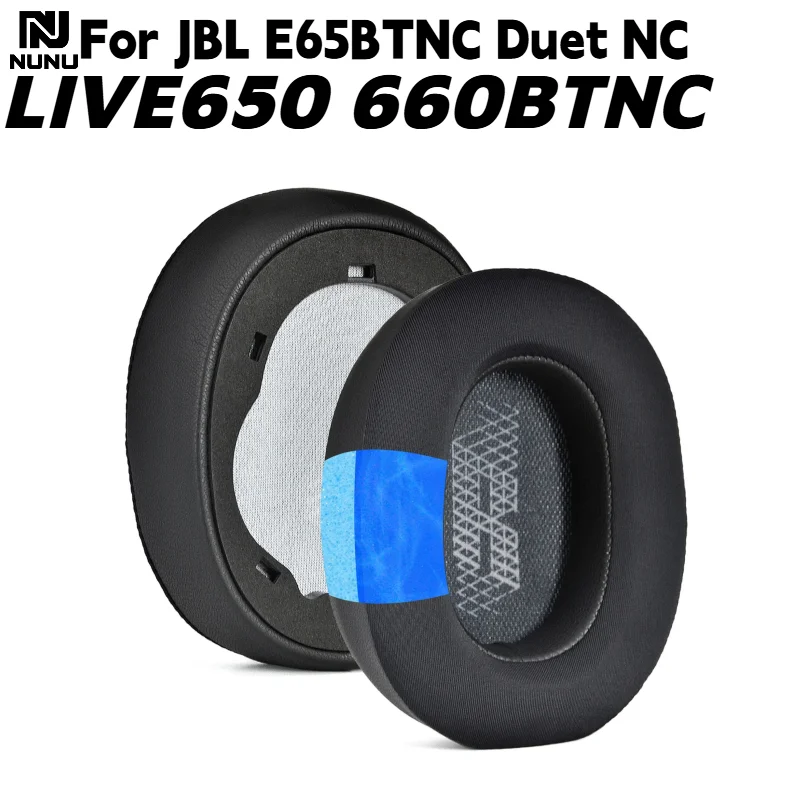NUNU Replacement Protein skin Memory Foam Ear Cushion with buckle For JBL E65BTNC Duet NC LIVE650 660 BTNC Headset Earmuffs - view 5