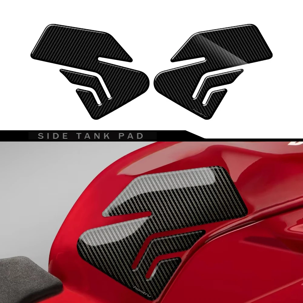 

Motorcycle Side Tank Pad Protection Knee Grip for Ducati Panigale V4 V4S 1100 Corse SP 2018-2024