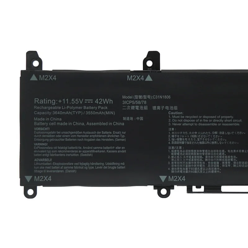 New C31N1806 Laptop Battery For ASUS VivoBook S13 S330F S330UA S330FN S330FA X330FA X330FL X330UA K330 R330,ADOL K330FA X330FA