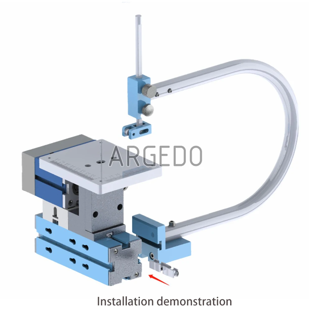 Xendoll Original Metall Bow Arm W094 Mini Saw Machine sostituzione parti di macchine per la lavorazione del legno