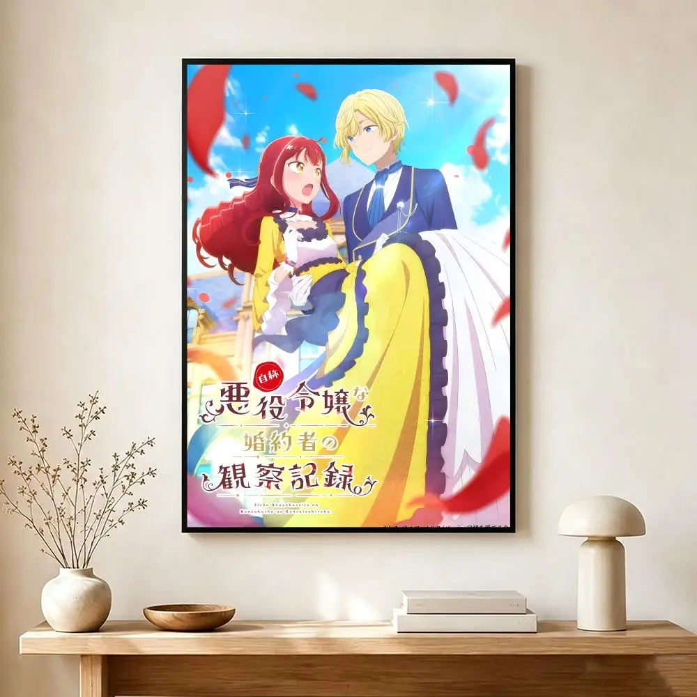 Anime A-An Observation Log Of My Fiancee Poster Modern Home Decoration Interior Design & Contemporary Wall Art Collection