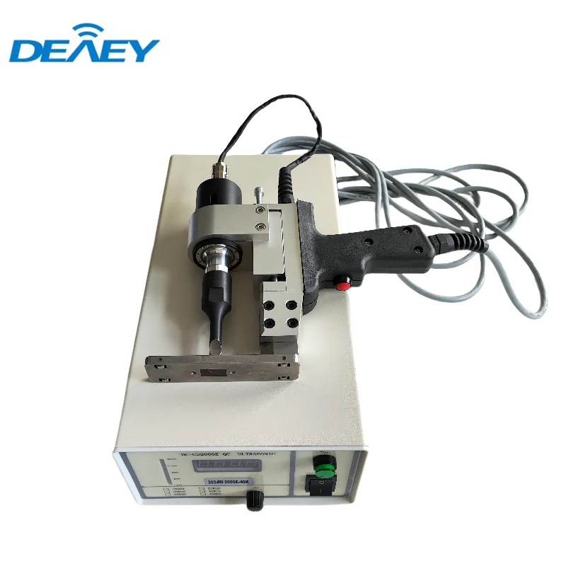 

40Khz 800W Cloth Label Knife Ultrasonic Cutter Cutting Machine for Fabric Textile