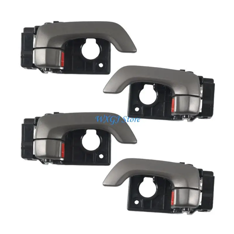 37JE 4pcs ABS ประตูจับรอยขีดข่วนทน Handle 826102G000 เปลี่ยนสไตล์ภายในอัพเกรดอะไหล่รถยนต์สำหรับรถยนต์
