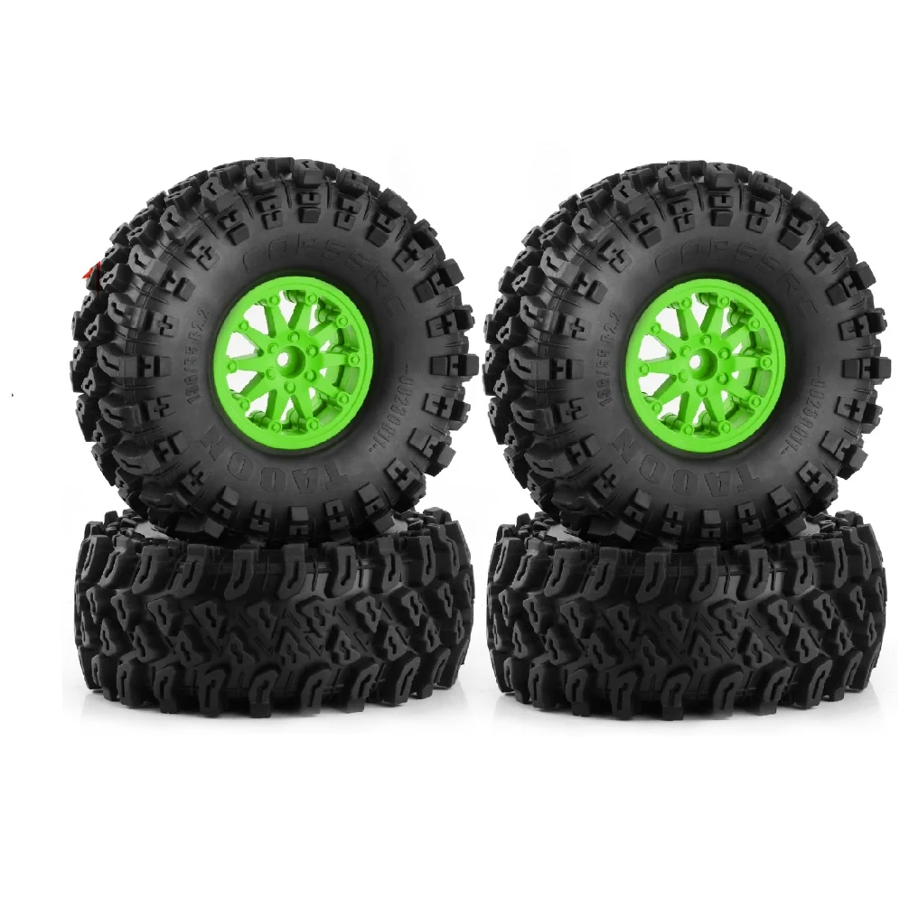 

Compatible with 2.2-inch wheels, suitable for 1/8-scale Traxxas TRX-4 and Axial SCX10 remote-controlled rock crawlers and off-ro