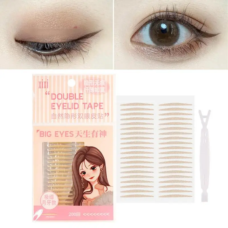 

Double Eyelid Tape Invisible Double Eyelid Tape Waterproof Fiber Eyelid Lift Strip Instant Eye Lift Perfect For Uneven