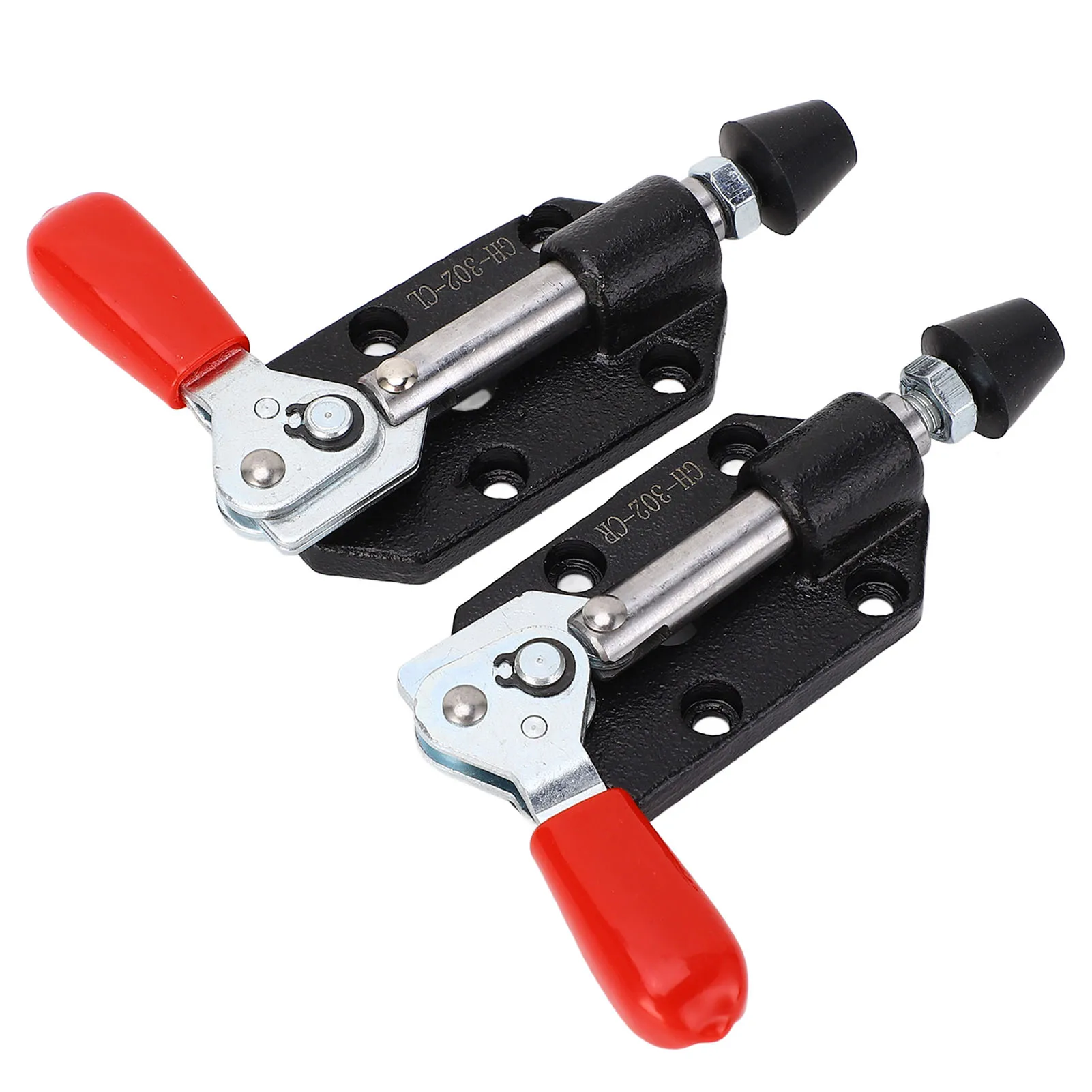 2Pcs Push Pull Toggle Clamp 20mm Stroke Adjustable Quick Release Positioning Clamp for Woodworking DIY Jigs