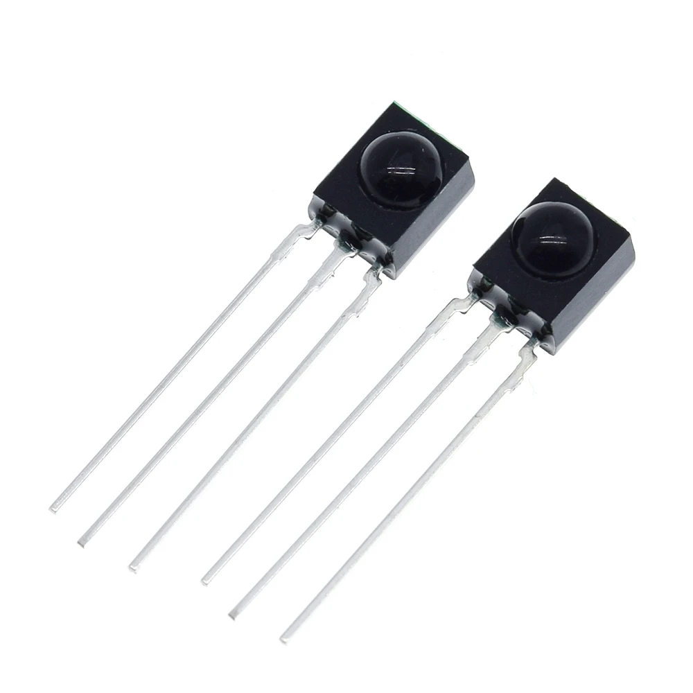 TZT High Quality 5Pcs/lot IR Receiver 38 kHz Remote Infrared Module TSOP4838 DIP-3