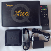 Factory X96Q Android 10.0 OS TV Box Allwinner H313 Quad Core 4K Smart TV BOX 2GB 16GB Wifi Youtube Netflix Stream Media Player